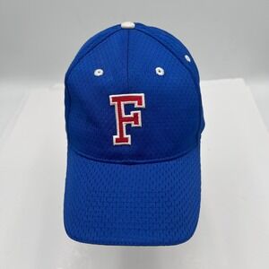 Otto Blue Mesh Baseball Cap Red White Embroidered F Hat Adjustable Mens 23-368